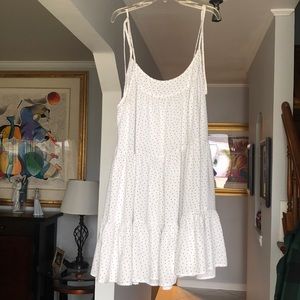 Cute CeCe Spaghetti Strap Tank Baby Doll Dress Sz L